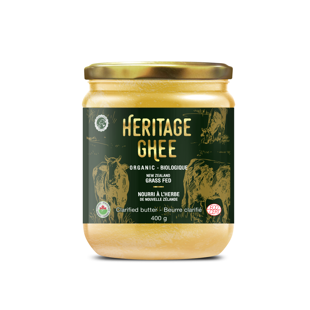 Heritage Ghee organic - New Zealand grass fed - 400g