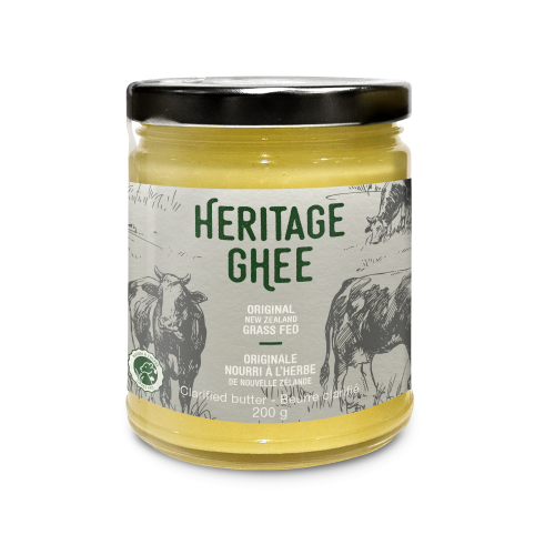 Heritage Ghee - New Zealand grass fed - 200g