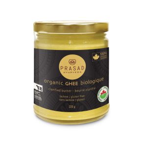 Ghee Prasad Ayurveda biologique 225g -100% canadien2