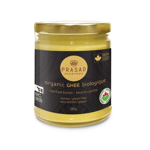 Prasad Ayurveda organic Ghee 225g – 100% Canadian